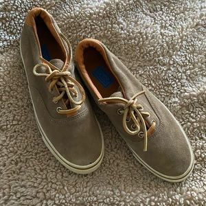 Keds Vintage Brown Suede Leather Sneakers - Sz 6